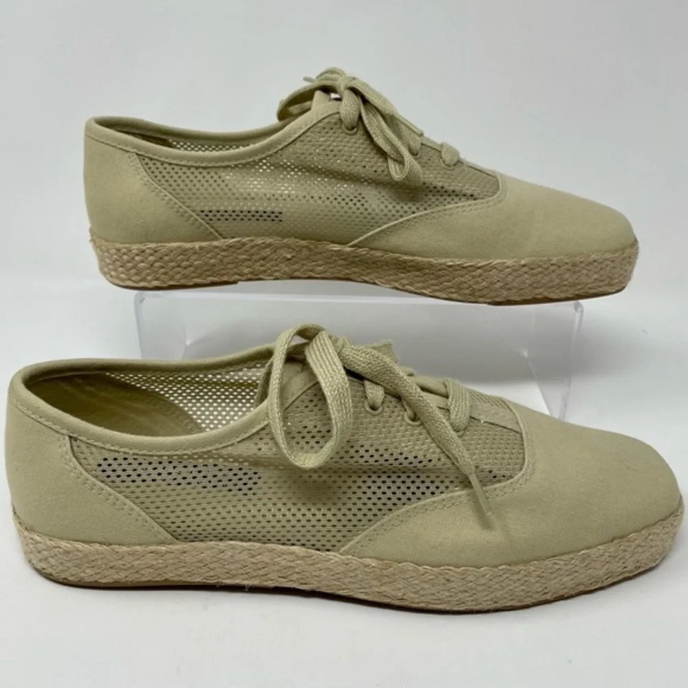 Easy Spirit Anti-Gravity Tan Tie Summer Shoes SIZE 9M